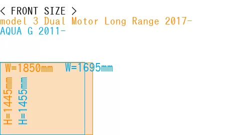 #model 3 Dual Motor Long Range 2017- + AQUA G 2011-